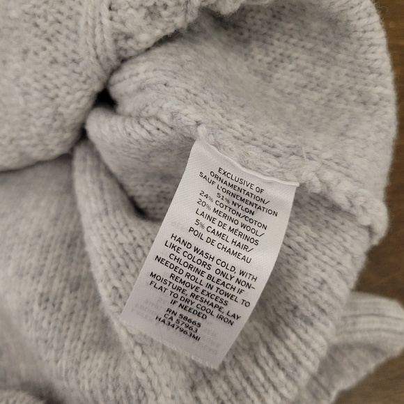 Halogen Cableknit Embellished Sweater - Picture 6 of 6